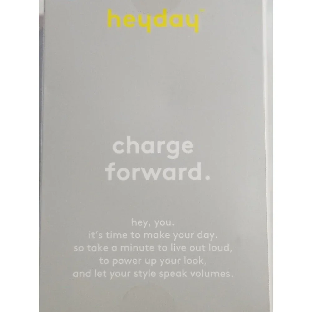 Heyday Charging Cable USB-C to USB-A Round Cable - 6ft - Rose Pink